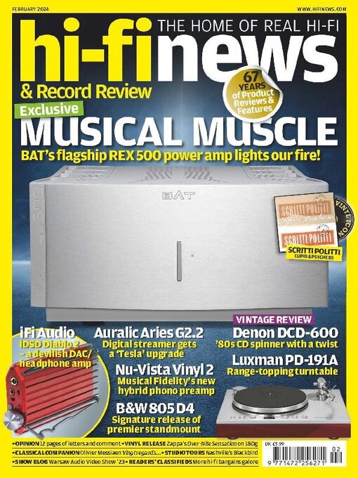 Title details for Hi Fi News by AV Tech Media Ltd - Available